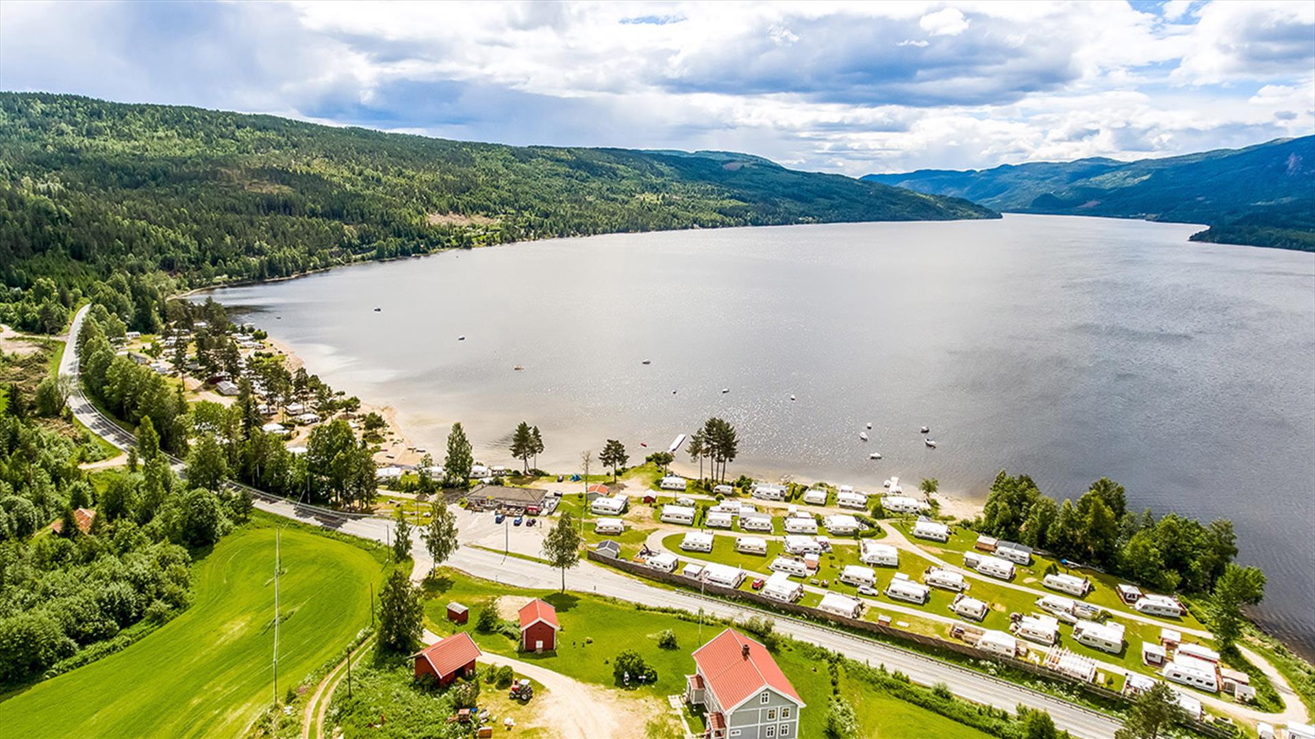 Buttingsrud Camping - Drone photo summer 2017