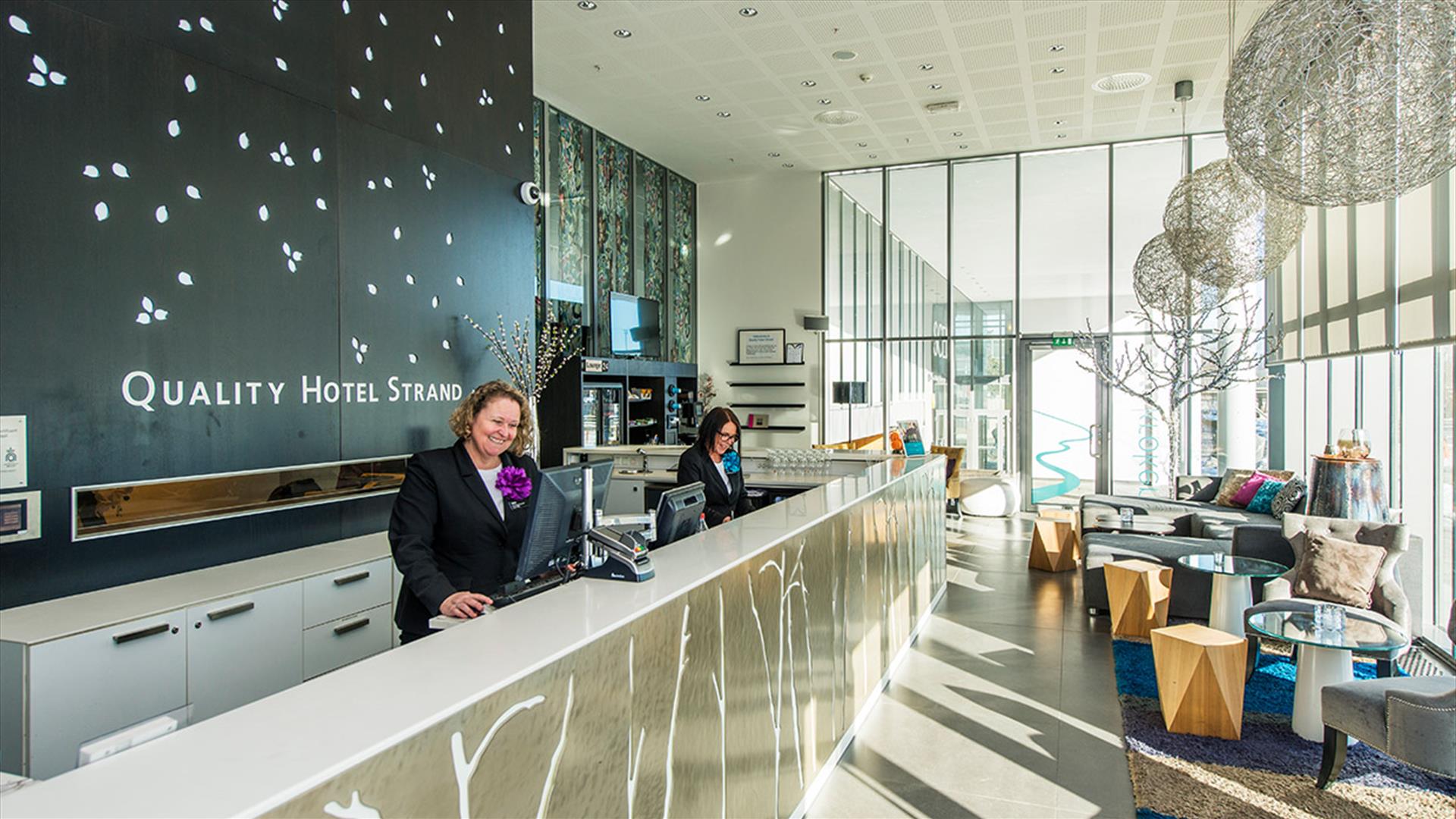 Quality Hotel Strand Gjøvik - Resepsjon