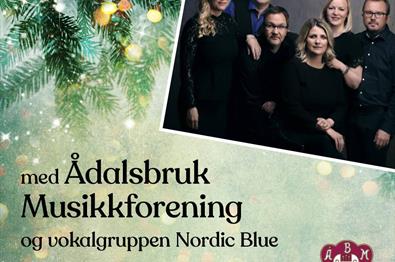 Julekonsert med Nordic Blue og Bruksmusikken!