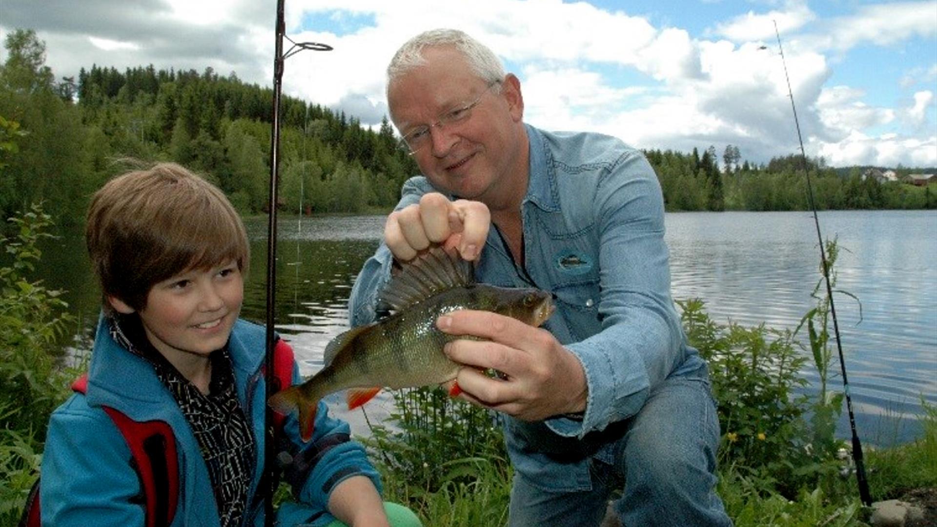 Fisketur til Totenåsen og Totenvika