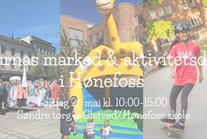 Barnas marked og aktivitetsdag i Hønefoss