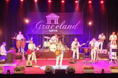 GRACELAND GJØVIK - Big Hunk Of Love - A Tribute To Elvis i Bakgården på Kaffka 31.05. kl. 21