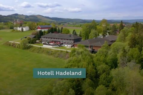Hotell Hadeland Dronebilde