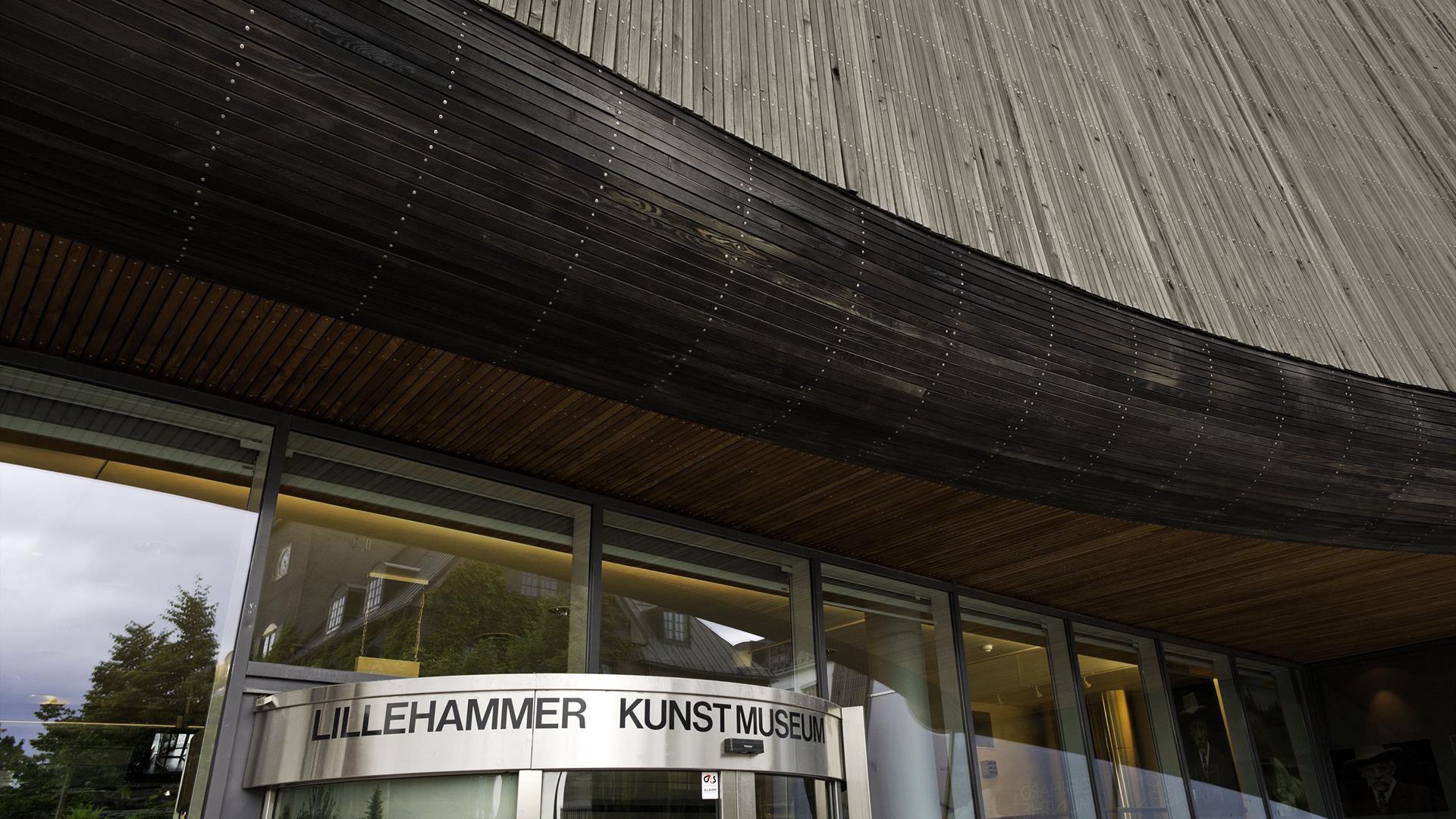Inngangen til Lillehammer Kunstmuseum