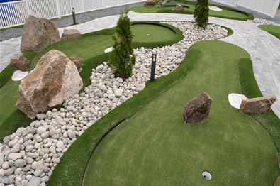 Totenbadet miniature golf course
