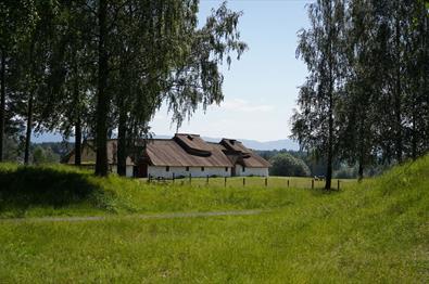 Veien Kulturminnepark, langhuset, Hønefoss