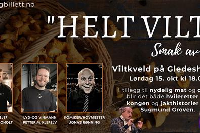 Det er bildet av Rihards H. Roholt, Petter M. Klepelv og Jonas Rønning. Som er med på Helt Vilt!