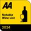 AA Notable Wine List