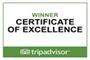 Trip Advisor Certificate of Excellence 2019