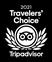 Trip Advisor Travellers’ Choice award