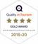 Quality in Tourism 4 star award