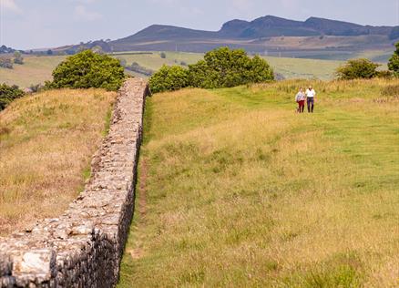 The landscape around Birdoswald Roman Fort