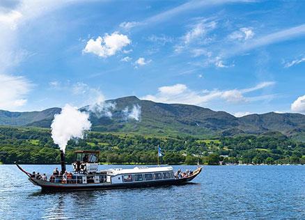 Steam Yacht Gondola on Coniston Water