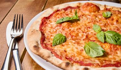 Pizza from The Wateredge Inn in Ambleside, Lake District