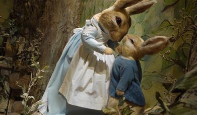 Meet Peter Rabbit at The World of Beatrix Potter in Bowness-on-Windermere, Lake District