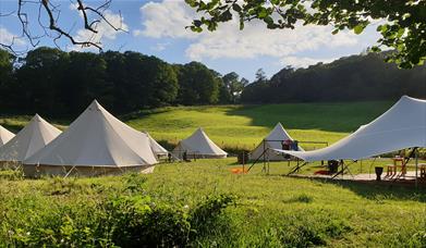 Glamping at Graythwaite near Hawkshead, Lake District