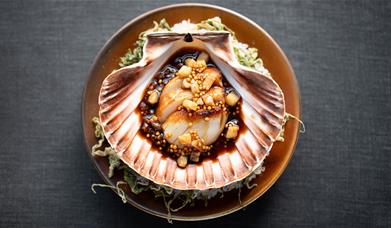 Michelin Starred Food at The Cottage in the Wood near Braithwaite, Lake District