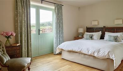 Bedroom at Gill Beck Barn in Melmerby, Cumbria