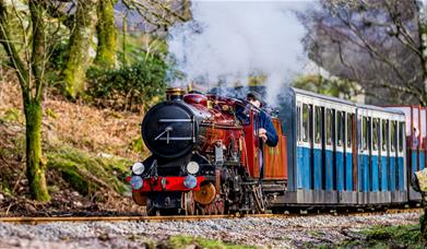 Ravenglass and Eskdale Railway train © Charlotte Graham