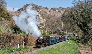 Scenic Views from Ravenglass & Eskdale Railway, Lake District