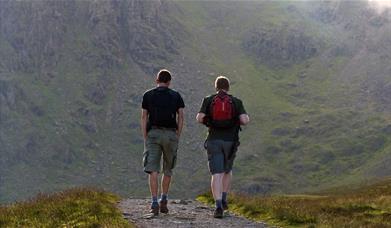 Scafell Pike from Borrowdale