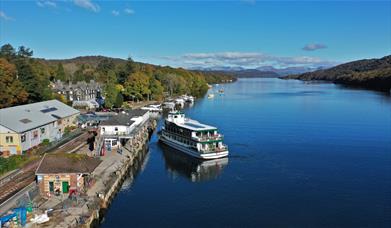 Windermere Lake Cruises, Lakeside