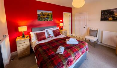 Double Bedroom at Abbey Farm House in Lanercost, Cumbria