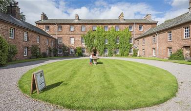 Historic architecture and grounds at Acorn Bank in Temple Sowerby, Cumbria © National Trust
