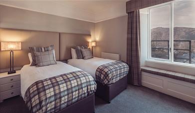 Room 6 - Twin Bedroom at Ambleside Townhouse in Ambleside, Lake District