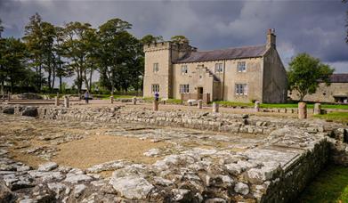 Site at Birdoswald Roman Fort near Brampton, Cumbria