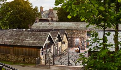 Exterior of The Lakes Distillery near Cockermouth, Lake District