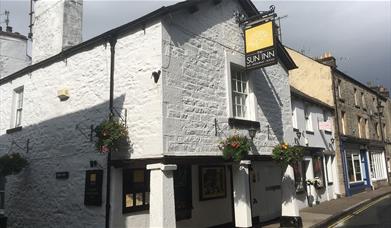 Exterior at Sun Inn in Kirkby Lonsdale, Cumbria