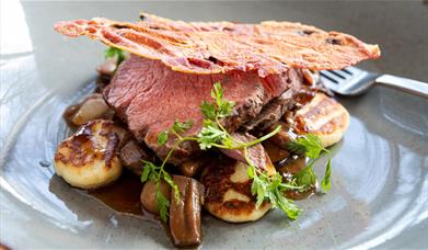 Food at The Greenhouse Restaurant at Castle Green Hotel in Kendal, Cumbria