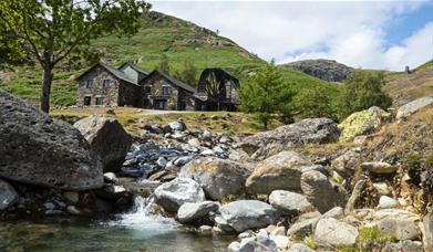 Exterior and Grounds at The Coppermines Mountain Cottages in Coniston, Lake District