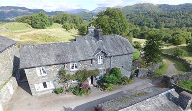 Exterior and Drive at Elterwater Park Country Guest House in Ambleside, Lake District