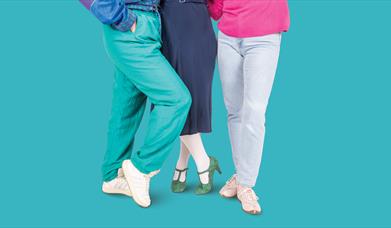 3 people stood side by side