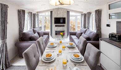 Luxury Holiday Lodges at Flusco Wood Holiday Lodges in Cumbria