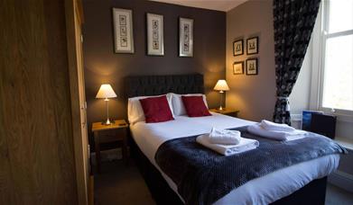 Double Bedroom at The Eagle and Child Inn in Staveley, Lake District