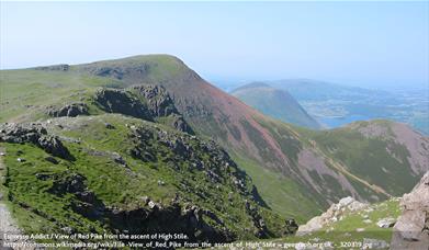 View of Red Pike from the ascent of High Stile. Photo: Espresso Addict.