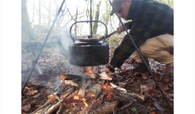 Bushcraft and Survival with Green Man Survival in the Lake District, Cumbria