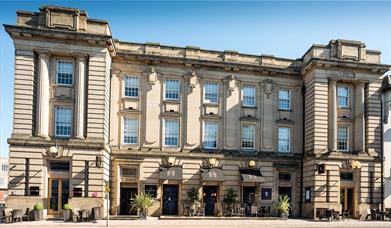 Exterior of The Halston Aparthotel in Carlisle, Cumbria