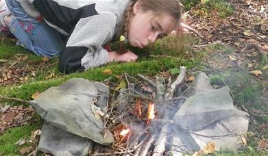 Bushcraft with Joint Adventures in the Lake District, Cumbria
