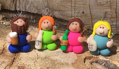 Clay Figurines from Jo's Little People