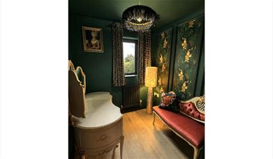Powder room in La Petite Mews from Muddy Boots Escapes in Kirkby Stephen, Cumbria
