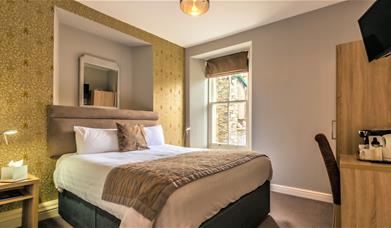 Double Bedroom at The Lamplighter Rooms in Windermere, Lake District