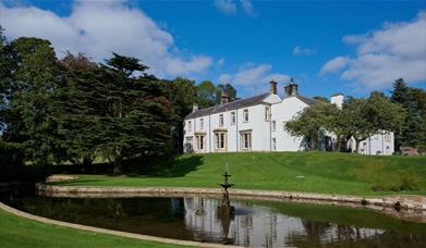 Exterior and Grounds at Farlam Hall Hotel near Brampton, Cumbria