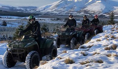 Group Escorted Quad Biking at Rookin House Activity Centre in Troutbeck, Lake District