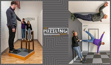 Optical Illusions at The Puzzling Place in Keswick, Lake District