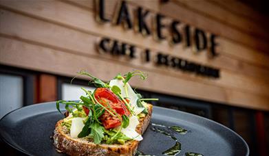 Food at Lakeside Café Restaurant in Keswick, Lake District