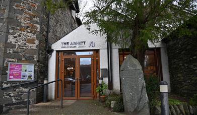 Entrance at The Armitt: Museum, Gallery, Library in Ambleside, Lake District